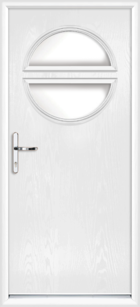 Halifax Anice white composite back door